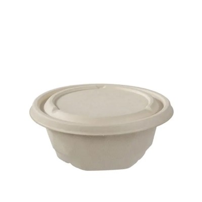 Μπωλ Σούπας Στρογγυλό Ζαχαροκάλαμου 750ml Φ16xΥ6.5cm Κατάλληλο Για Μικροκύματα Tessera 125Τμχ