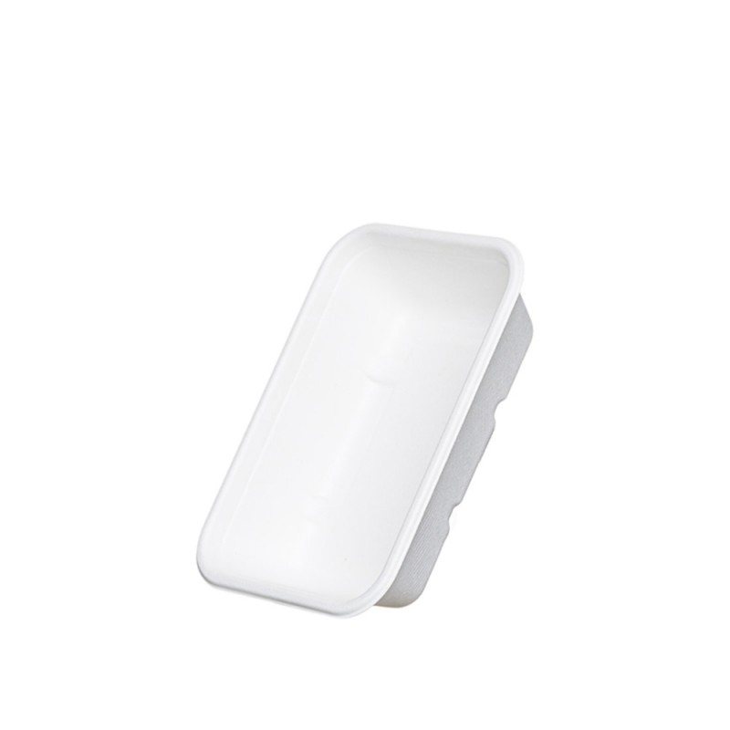 Σκεύος Φαγητού Ζαχαροκάλαμου 650ml Μ18xΠ12.5xΥ5.5cm Κατάλληλο Για Μικροκύματα Tessera 125Τμχ