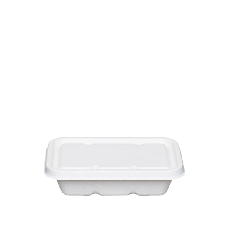 Σκεύος Φαγητού Ζαχαροκάλαμου 650ml Μ18xΠ12.5xΥ5.5cm Κατάλληλο Για Μικροκύματα Tessera 125Τμχ