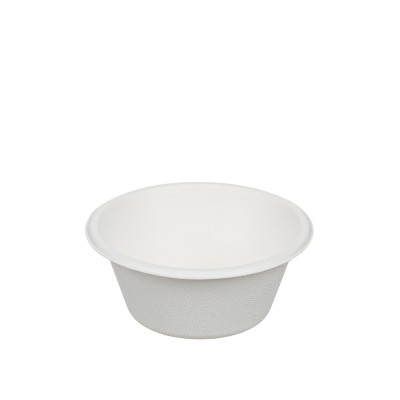 Μπωλ Στρογγυλό Ζαχαροκάλαμου 240ml 8oz Φ11.2xΥ4.6cm Tessera 50Τμχ