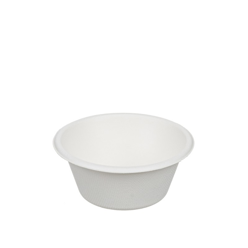 Μπωλ Στρογγυλό Ζαχαροκάλαμου 240ml 8oz Φ11.2xΥ4.6cm Tessera 50Τμχ