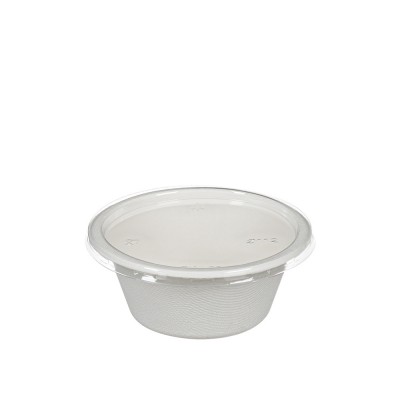 Μπωλ Στρογγυλό Ζαχαροκάλαμου 240ml 8oz Φ11.2xΥ4.6cm Tessera 50Τμχ