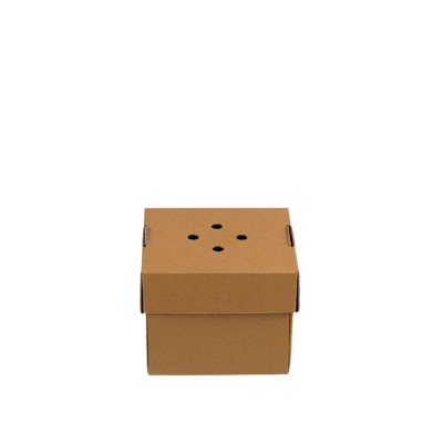 Κουτί Burger Τετράγωνο Χάρτινο Κραφτ Μ12xΠ12xΥ10cm Tessera 100Τμχ