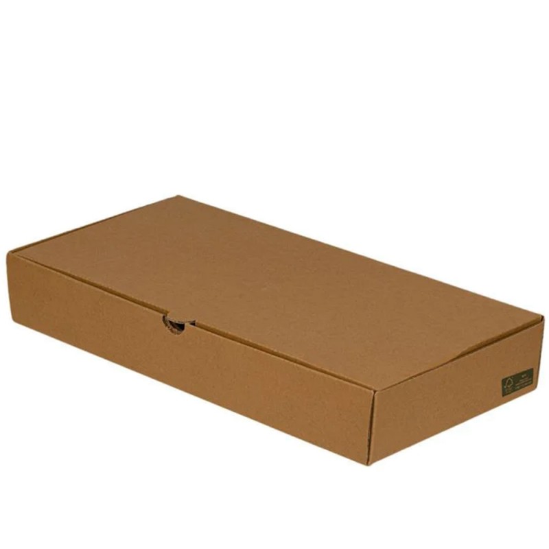 Κουτί Βάφλας-Κρέπας Χάρτινο Κραφτ Μ31xΠ15.5xΥ5cm Tessera 100Τμχ
