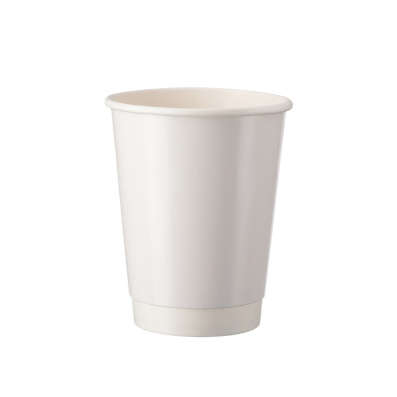 Ποτήρι Μίας Χρήσης Χάρτινο 400ml 16oz Φ9cm Double Wall Λευκό Gloss Με Επίστρωση PE 25Τμχ Ποτήρι Μίας Χρήσης Χάρτινο 400ml 16oz Φ9cm Double Wall Λευκό Gloss Με Επίστρωση PE 25Τμχ