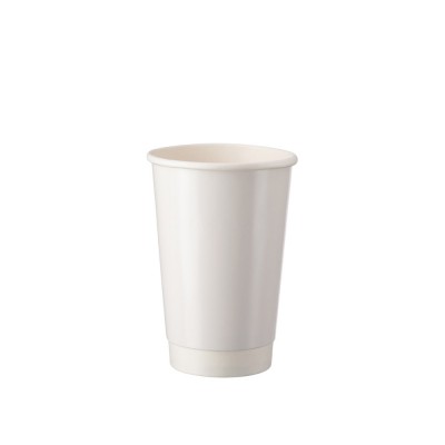 Ποτήρι Μίας Χρήσης Χάρτινο 12oz Φ9cm Double Wall Λευκό Gloss Με Επίστρωση PE 25Τμχ Ποτήρι Μίας Χρήσης Χάρτινο 12oz Φ9cm Double Wall Λευκό Gloss Με Επίστρωση PE 25Τμχ