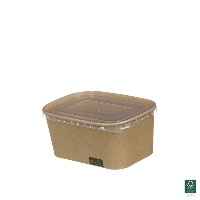 Κουτί Φαγητού Χάρτινο Κραφτ 1000ml Μ17.3xΠ12.3xΥ7.5cm Με Επίστρωση PE Statione Wagon 50Τμχ Κουτί Φαγητού Χάρτινο Κραφτ 1000ml Μ17.3xΠ12.3xΥ7.5cm Με Επίστρωση PE Statione Wagon 50Τμχ