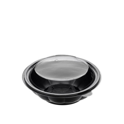 Μπωλ Σαλάτας Στρογγυλό PET 750ml Φ18.9xΥ5.9cm Μαύρο 50Τμχ Μπωλ Σαλάτας Στρογγυλό PET 750ml Φ18.9xΥ5.9cm Μαύρο 50Τμχ