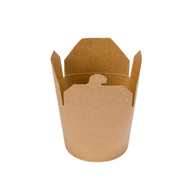 Κουτί Για Noodles Στρογγυλό Χάρτινο Κραφτ 16oz Μ8.5xΠ7xΥ9cm Με Επίστρωση PE 50Τμχ Κουτί Για Noodles Στρογγυλό Χάρτινο Κραφτ 16oz Μ8.5xΠ7xΥ9cm Με Επίστρωση PE 50Τμχ
