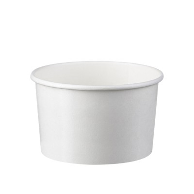 Μπωλ Παγωτού Στρογγυλό Χάρτινο 8oz Λευκό Με Επίστρωση PE 50Τμχ Μπωλ Παγωτού Στρογγυλό Χάρτινο 8oz Λευκό Με Επίστρωση PE 50Τμχ