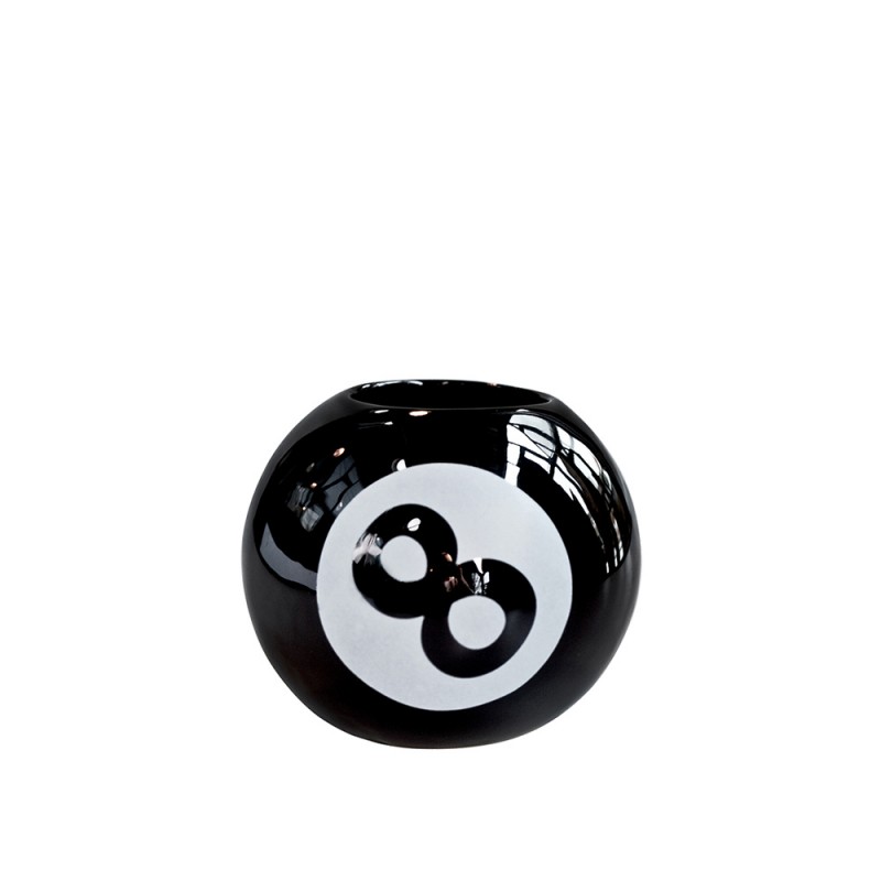 Ποτήρι 8 Ball Κεραμικό 540ml Φ11.7xΥ10cm Μαύρο APS Bar