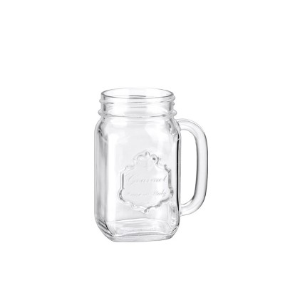 Ποτήρι Βάζο 480ml Φ6.7xΥ14.3cm Με Χέρι Country Borgonovo