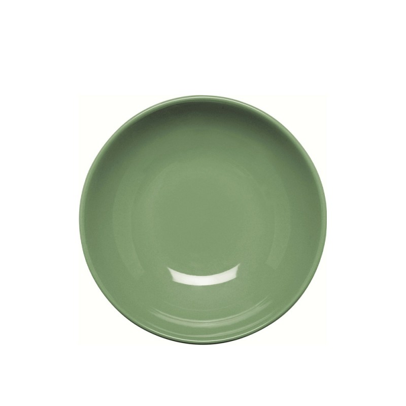 Πιάτο Βαθύ Κεραμικό Φ22cm Πράσινο Alfa Happyware