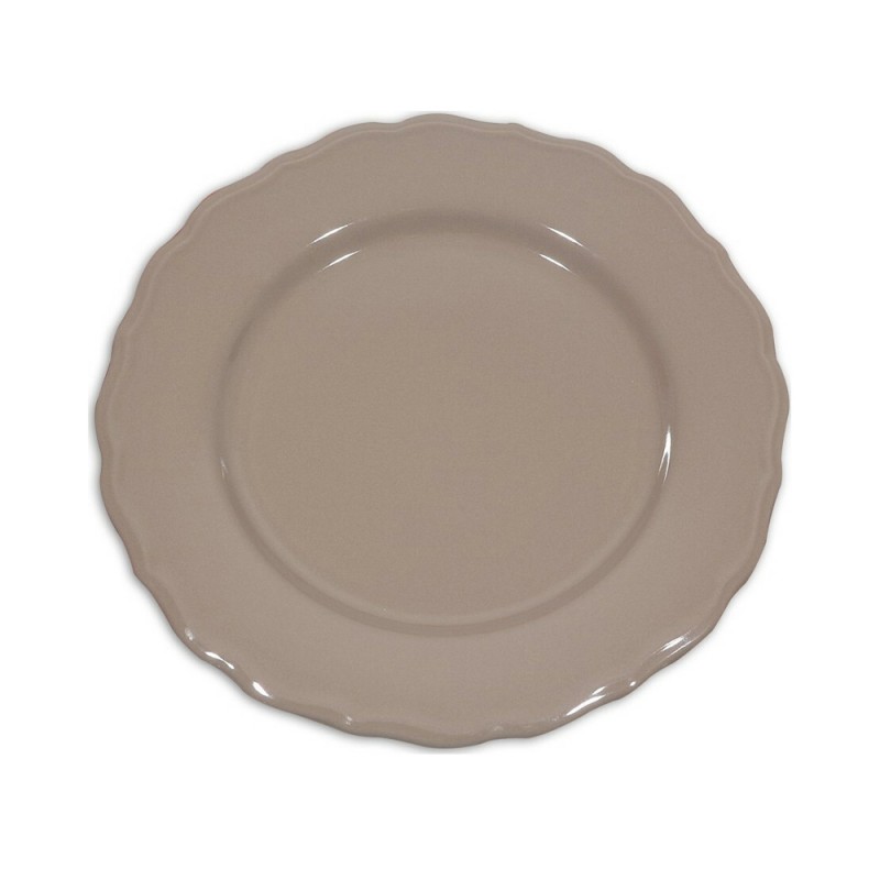 Πιάτο Ρηχό Κεραμικό Φ28cm Ανοιχτό Καφέ Juliet Happyware Πιάτο Ρηχό Κεραμικό Φ28cm Ανοιχτό Καφέ Juliet Happyware