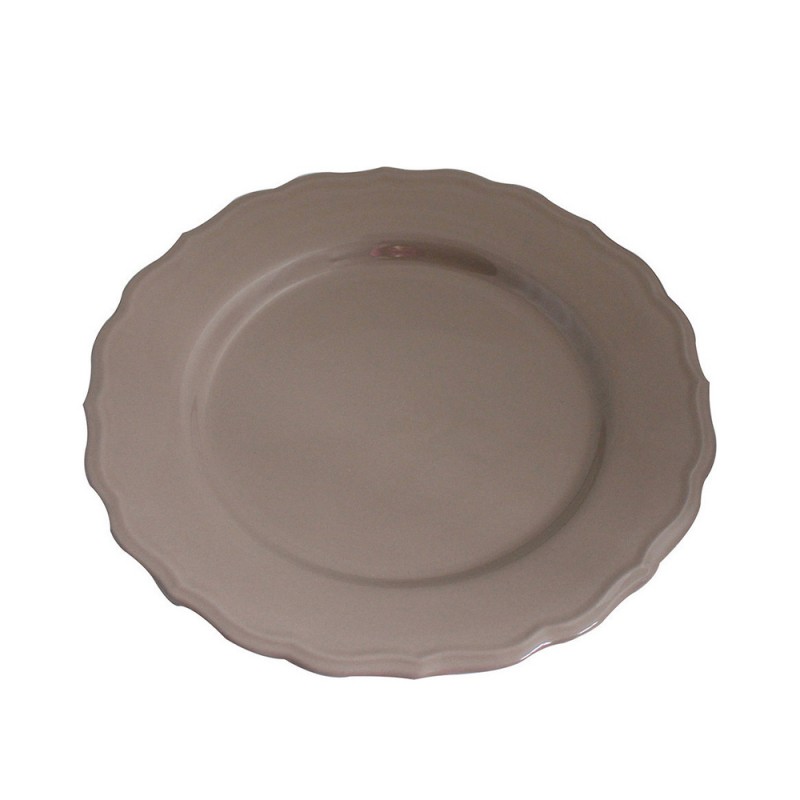 Πιάτο Ρηχό Κεραμικό Φ28cm Ανοιχτό Καφέ Juliet Happyware Πιάτο Ρηχό Κεραμικό Φ28cm Ανοιχτό Καφέ Juliet Happyware