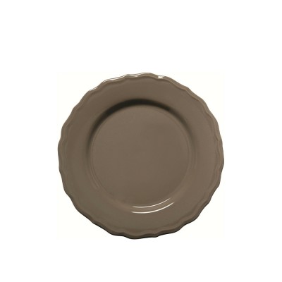 Πιάτο Ρηχό Κεραμικό Φ21cm Ανοιχτό Καφέ Juliet Happyware