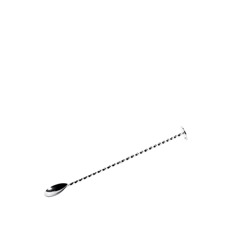 Twisted Barspoon Ανοξείδωτο Μ27.5cm Με Τελείωμα Muddler Urban APS Bar 00326 Twisted Barspoon Ανοξείδωτο Μ27.5cm Με Τελείωμα Muddler Urban APS Bar 00326