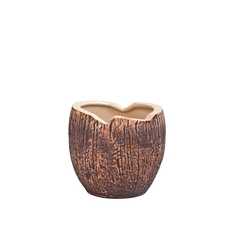 Ποτήρι Coconut Κεραμικό 565ml Φ11.3xΥ10cm Καφέ APS Bar Ποτήρι Coconut Κεραμικό 565ml Φ11.3xΥ10cm Καφέ APS Bar