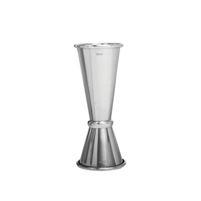 Μεζούρα Ποτών 25/50ml Κλεψύδρα Ανοξείδωτη Japan APS Bar Μεζούρα Ποτών 25/50ml Κλεψύδρα Ανοξείδωτη Japan APS Bar