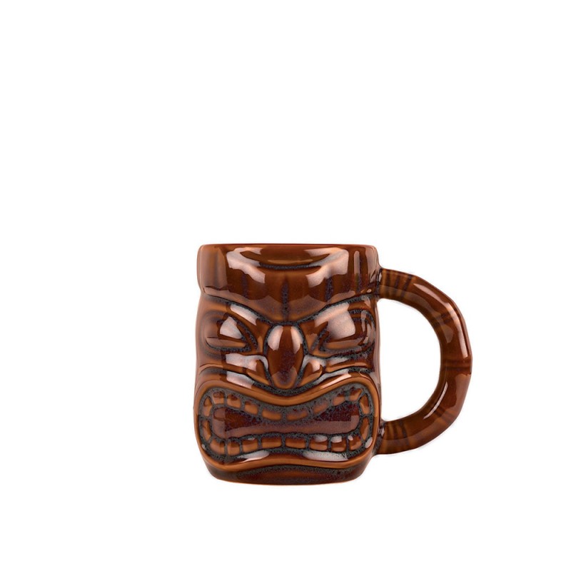 Ποτήρι Tiki Κεραμικό 473ml Φ12.7xΥ10.2cm Καφέ Libbey