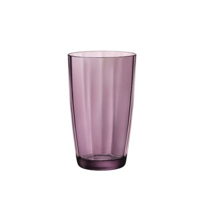 Ποτήρι Νερού-Αναψυκτικού 470ml Φ8.6xΥ14.4cm Rock Purple Pulsar Bormioli Rocco