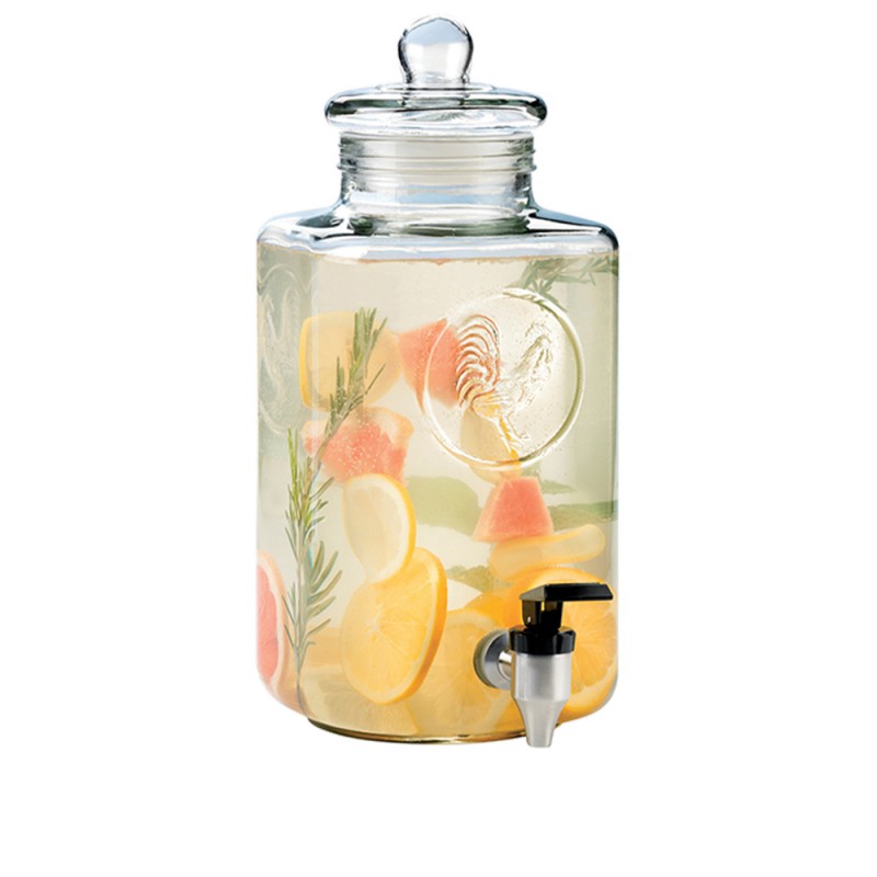 Βάζο Με Βρυσάκι Γυάλινο 7lt Φ17.2xΥ37.47cm Farmhouse Jar Libbey Βάζο Με Βρυσάκι Γυάλινο 7lt Φ17.2xΥ37.47cm Farmhouse Jar Libbey