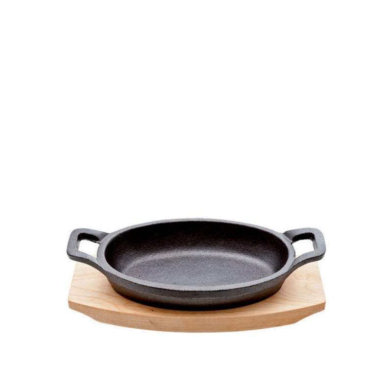 Σαγάνι Οβάλ Μαντεμένιο Μ20xΠ15cm Με Ξύλινη Βάση Cosy & Trendy Σαγάνι Οβάλ Μαντεμένιο Μ20xΠ15cm Με Ξύλινη Βάση Cosy & Trendy