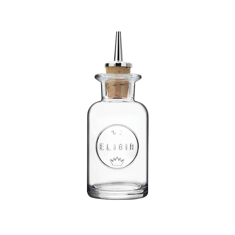 Bitter Bottle Κυλινδρικό Γυάλινο 100ml Φ5.2xΥ14.2cm Elixir Luigi Bormioli Bitter Bottle Κυλινδρικό Γυάλινο 100ml Φ5.2xΥ14.2cm Elixir Luigi Bormioli