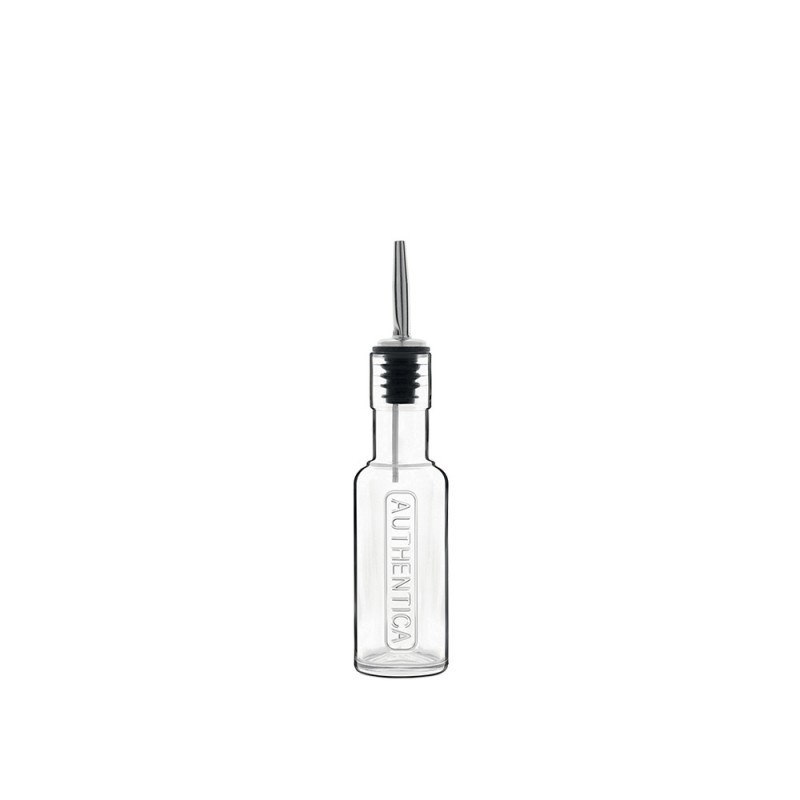 Μπουκάλι Με Πώμα Ροής Σιλικόνης-Inox Γυάλινη 125ml Luigi Bormioli Μπουκάλι Με Πώμα Ροής Σιλικόνης-Inox Γυάλινη 125ml Luigi Bormioli