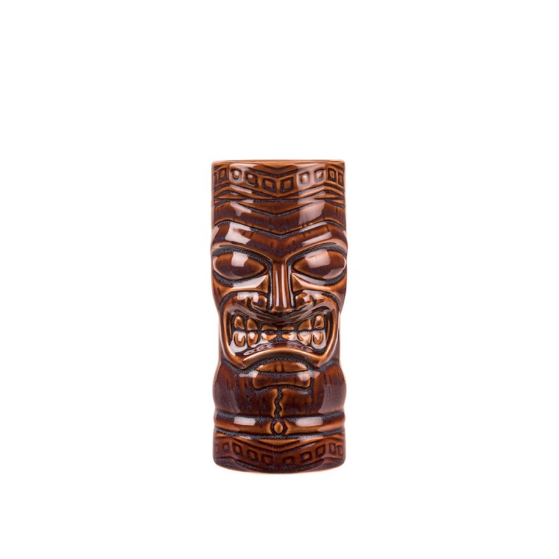 Ποτήρι Tiki Κεραμικό 591ml Φ7.6xΥ15.2cm Καφέ Libbey