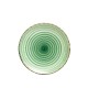 Πιάτο Ρηχό Πορσελάνινο Φ21cm Πράσινο Green Avanos Gural Porselen Πιάτο Ρηχό Πορσελάνινο Φ21cm Πράσινο Green Avanos Gural Porselen