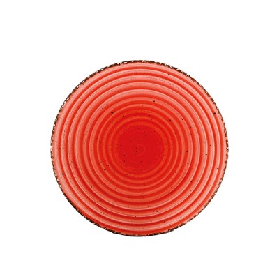 Πιάτο Ρηχό Πορσελάνινο Φ23cm Κόκκινο Red Avanos Gural Porselen Πιάτο Ρηχό Πορσελάνινο Φ23cm Κόκκινο Red Avanos Gural Porselen