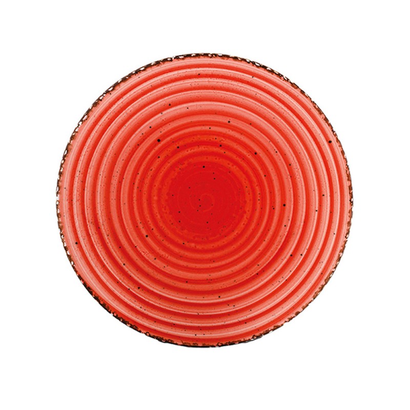 Πιάτο Ρηχό Πορσελάνινο Φ27cm Κόκκινο Red Avanos Gural Porselen
