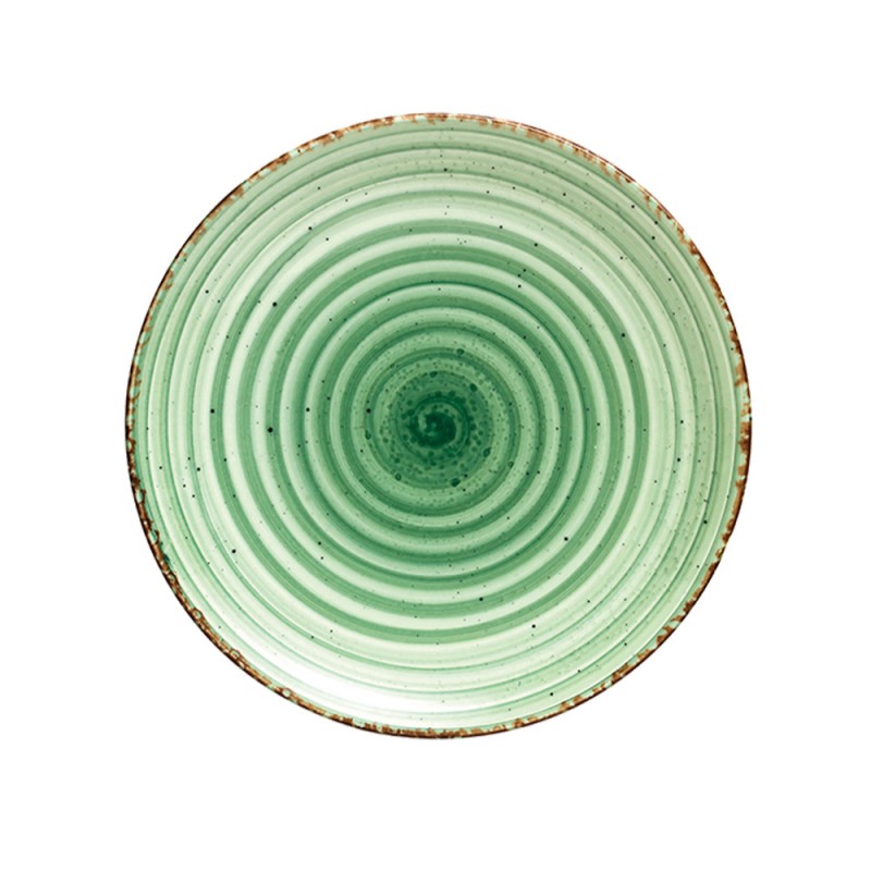 Πιάτο Ρηχό Πορσελάνινο Φ27cm Πράσινο Green Avanos Gural Porselen Πιάτο Ρηχό Πορσελάνινο Φ27cm Πράσινο Green Avanos Gural Porselen