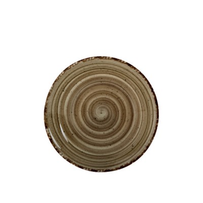 Πιάτο Βαθύ Πορσελάνινο Φ20cm Καφέ Terra Avanos Gural Porselen