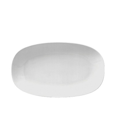 Πιατέλα Οβάλ Πορσελάνινη Μ29xΠ17cm Λευκή EO Gural Porselen