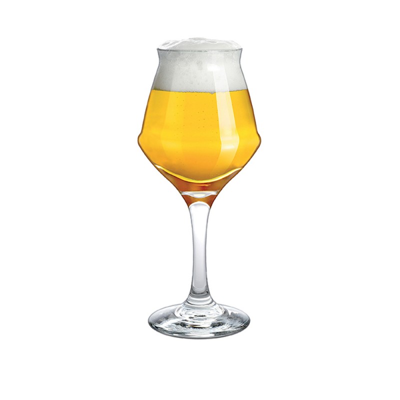 Ποτήρι Μπύρας Κολωνάτο 400ml Φ6.5xΥ21.5cm Sommelier Borgonovo