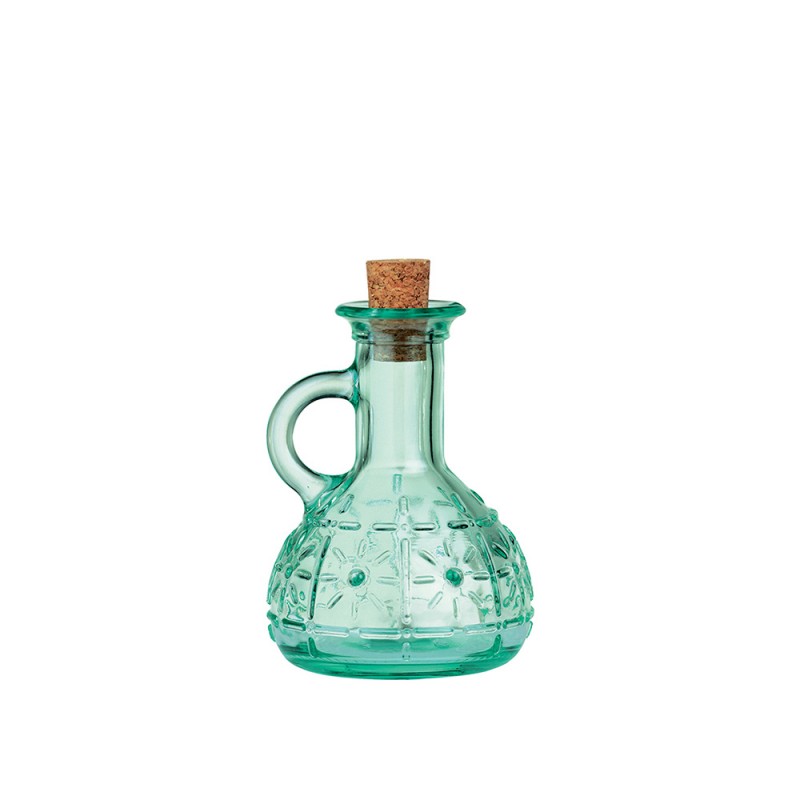 Λαδικό Με Ροή Και Φελλό Γυάλινο 220ml Φ8.5xΥ11.5cm Πράσινο Olivia Bormioli Rocco Λαδικό Με Ροή Και Φελλό Γυάλινο 220ml Φ8.5xΥ11.5cm Πράσινο Olivia Bormioli Rocco