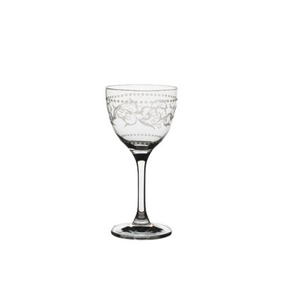 Ποτήρι Nick & Nora Κολωνάτο Κρυστάλλινο 160ml Φ7.4xΥ15cm Vintage Dots Rona Ποτήρι Nick & Nora Κολωνάτο Κρυστάλλινο 160ml Φ7.4xΥ15cm Vintage Dots Rona