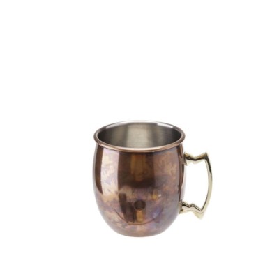 Ποτήρι Mule Ανοξείδωτο 450ml Φ8.5xΥ10cm Χάλκινο Antique Cosy & Trendy Ποτήρι Mule Ανοξείδωτο 450ml Φ8.5xΥ10cm Χάλκινο Antique Cosy & Trendy