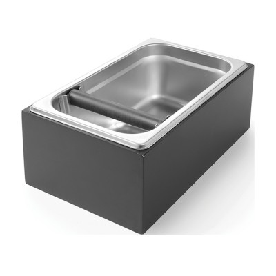 Knock Box GN 1/4 Ανοξείδωτο Μ27.5xΠ17.5xΥ12cm Με Ξύλινο Πλαίσιο Hendi Knock Box GN 1/4 Ανοξείδωτο Μ27.5xΠ17.5xΥ12cm Με Ξύλινο Πλαίσιο Hendi