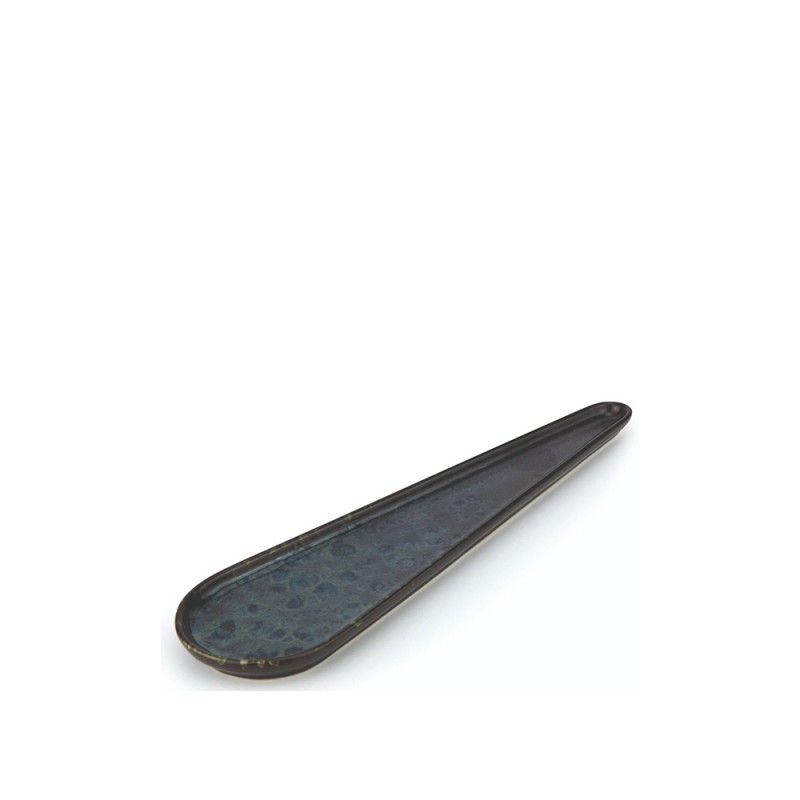 Πλατώ Finger Food Πορσελάνινο Μ27.5xΠ7cm Phobos Nero Le Coq Πλατώ Finger Food Πορσελάνινο Μ27.5xΠ7cm Phobos Nero Le Coq