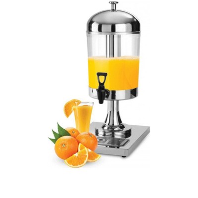 Διανεμητής Χυμού Ανοξείδωτος 8lt Μ26.5xΠ35xΥ57cm Με PC Δοχείο Διανεμητής Χυμού Ανοξείδωτος 8lt Μ26.5xΠ35xΥ57cm Με PC Δοχείο