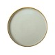 Πιάτο Flat Πορσελάνινο Φ27xΥ2.5cm Μπεζ Ivory GTSA Πιάτο Flat Πορσελάνινο Φ27xΥ2.5cm Μπεζ Ivory GTSA