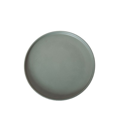 Πιάτο Flat Stoneware Φ21cm Silver Mist GTSA