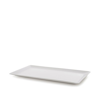 Πιατέλα Ορθογώνια Πορσελάνινη Μ29.5xΠ12cm Λευκή Slim GTSA Πιατέλα Ορθογώνια Πορσελάνινη Μ29.5xΠ12cm Λευκή Slim GTSA