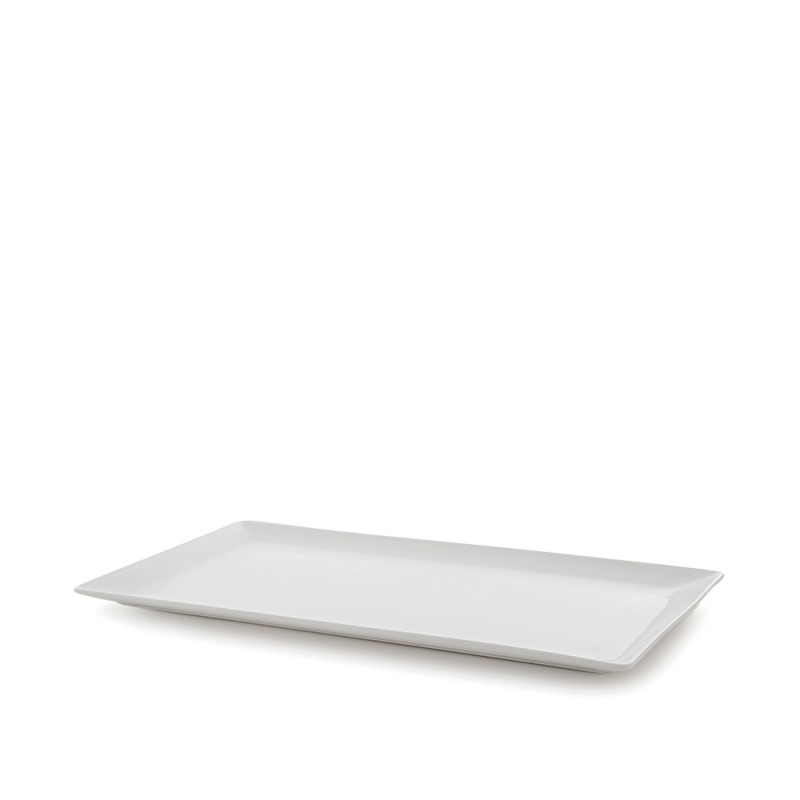 Πιατέλα Ορθογώνια Πορσελάνινη Μ29.5xΠ12cm Λευκή Slim GTSA Πιατέλα Ορθογώνια Πορσελάνινη Μ29.5xΠ12cm Λευκή Slim GTSA