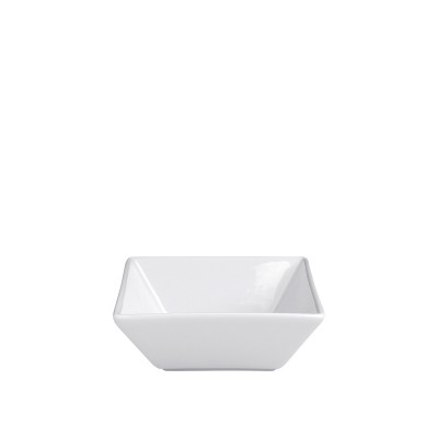 Μπωλ Τετράγωνο Πορσελάνινο Μ8xΠ8xΥ3.5cm Λευκό GTSA Μπωλ Τετράγωνο Πορσελάνινο Μ8xΠ8xΥ3.5cm Λευκό GTSA