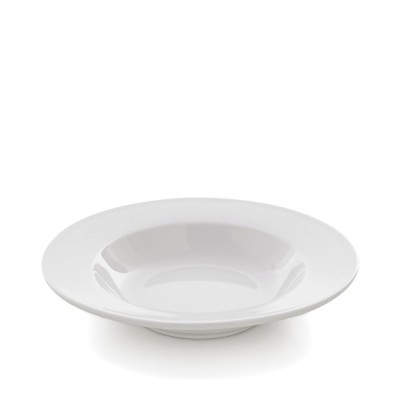 Πιάτο Βαθύ Πορσελάνινο Φ23cm Λευκό Trattoria GTSA Πιάτο Βαθύ Πορσελάνινο Φ23cm Λευκό Trattoria GTSA