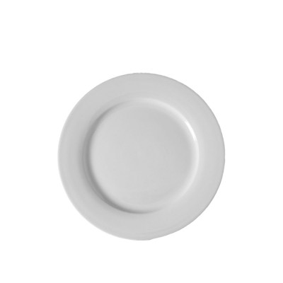 Πιάτο Ρηχό Πορσελάνινο Φ21cm Λευκό Trattoria GTSA